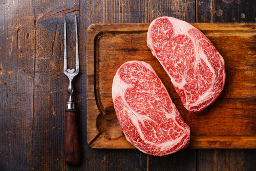 Japanese Wagyu (Marbling 10+)  Speciality of Beef&Steak BURGERS STEAKS,  ROASTS AND SPARERIBS BURGERS STEAKS, ROASTS AND SPARERIBS